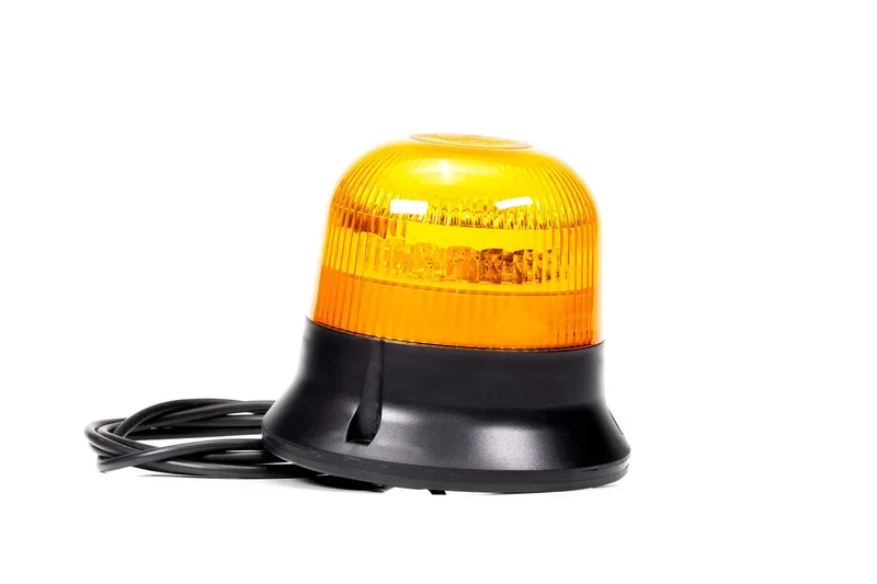 R65 LED zwaailamp, roterend, 3-bouts, 12/24V 1,5m kabel | S10ZL503 Dostępne od ręki