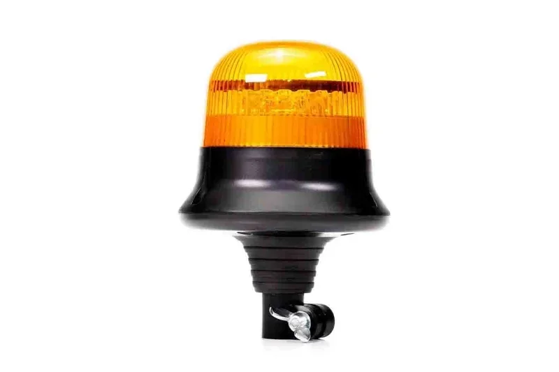 R65 LED zwaailamp, single flash, DIN-opsteek, 12/24V | S10ZL521 Dodaj do koszyka
