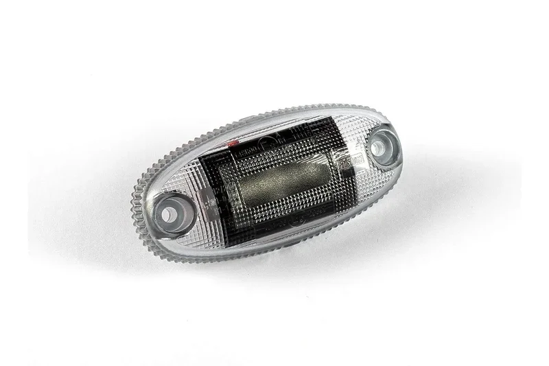 Łatwy zwrot LED markeerlicht dark/amber 12-24v 15cm kabel | MV-6800DA