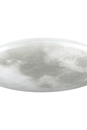 LED Plafondlamp 1900 lumen - 18W - Maan Design 45cm - Dimbaar met Afstandsbediening Hit cenowy