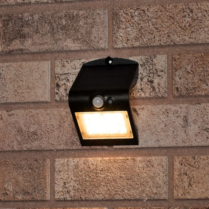 Zamów dziś Solar LED Buitenlamp 220 lumen - 3000K - Bewegingssensor - 3 Standen - IP65