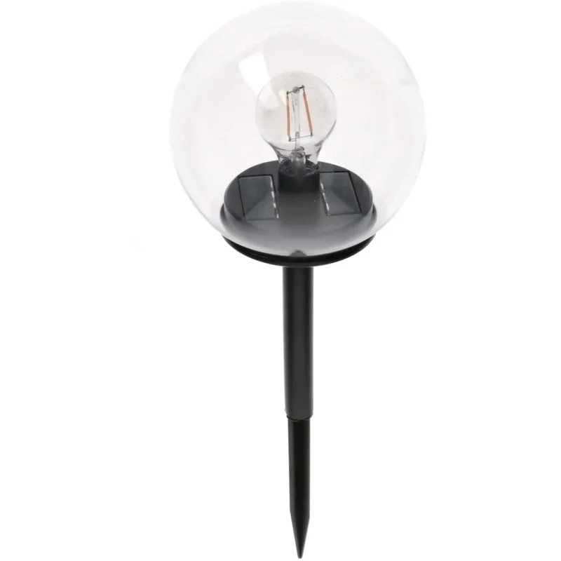 Bezpieczna płatność LED Solar Priklamp 7 lumen - Extra Warmwit 2000K - Schemersensor - IP44 - Vintage - 54cm