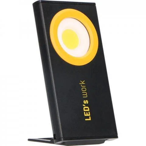 Nowy LED werklamp oplaadbaar koelwit 5000K - 350 lumen - IP54 dimbaar - magneet haak voet - 2 lichtpunten