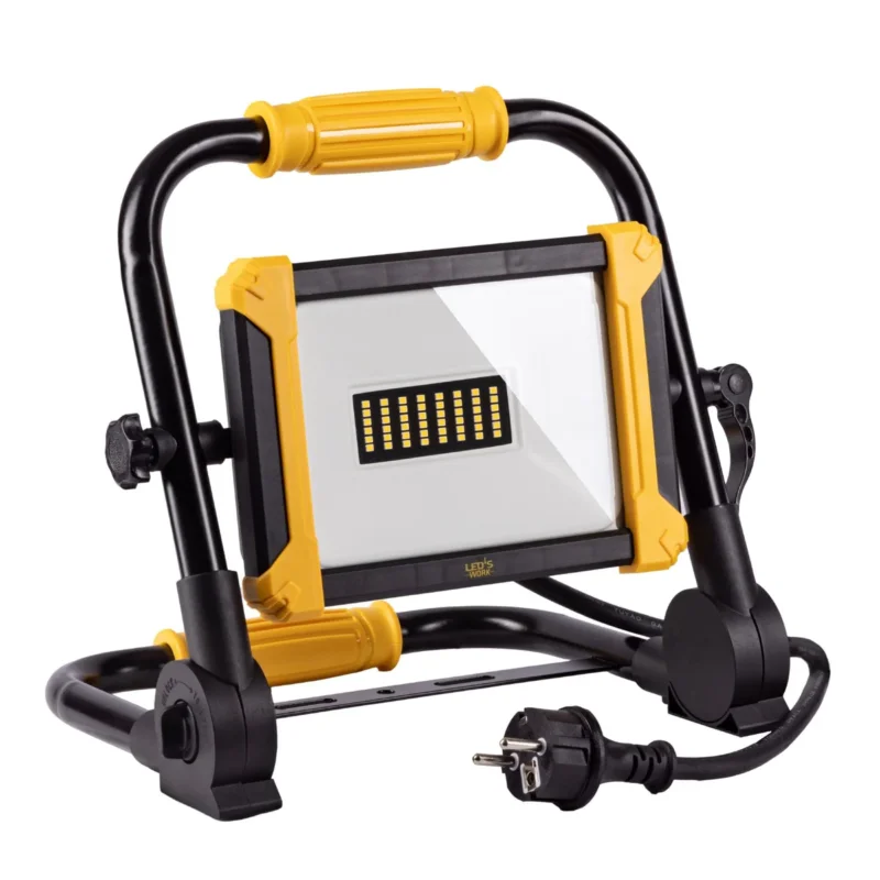 LED Werklamp 3900 lumen - 30W - Koelwit 4000K - Opvouwbaar - IP65 - IK08 - 3m Kabel Tylko dziś