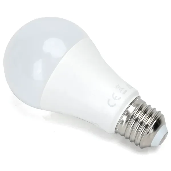E27 LED Gloeilamp met Dag/Nacht en Bewegingssensor | 9W=62W | Daglicht Wit 6500K Popularny