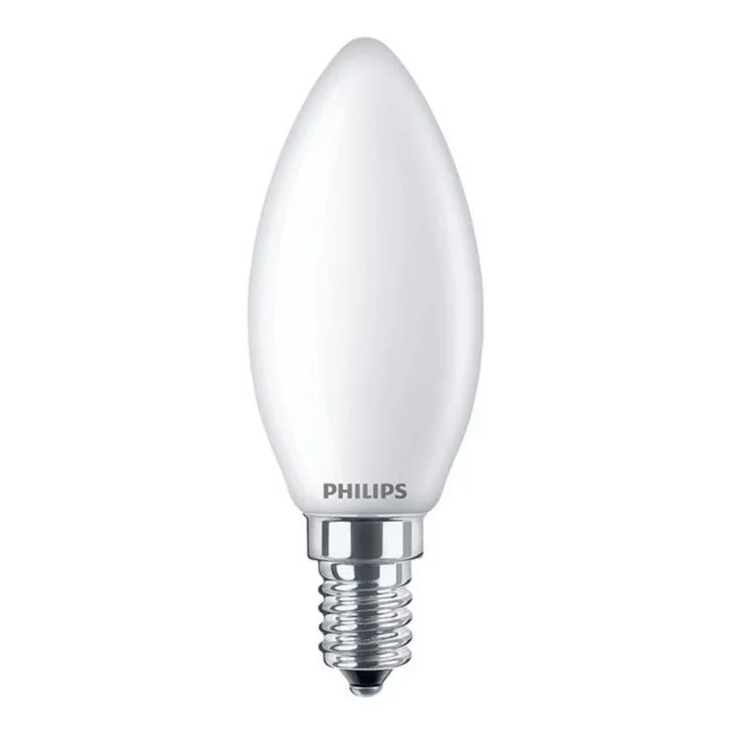 LED kaarslamp E14 daglichtwit 6500K - 5.5W - mat glas Ograniczona ilość