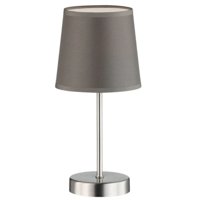LED Tafellamp E14 - Grijs - 32cm - Voetschakelaar Obniżka ceny