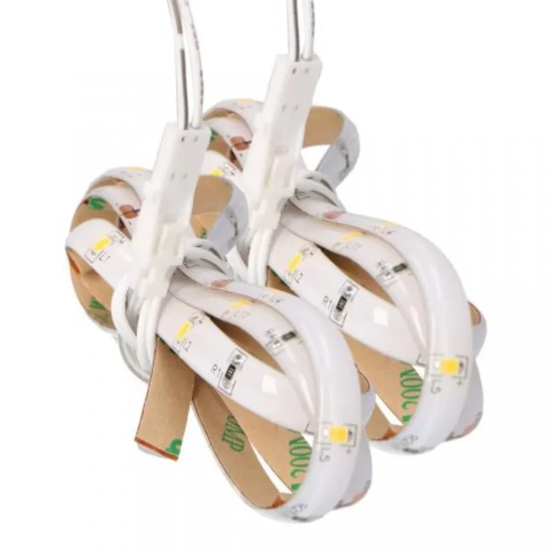 Zniżka LED Trapverlichting Strips 200 Lumen - 2.5W - Warmwit 2700K - Dimbaar - 80cm - 2 stuks