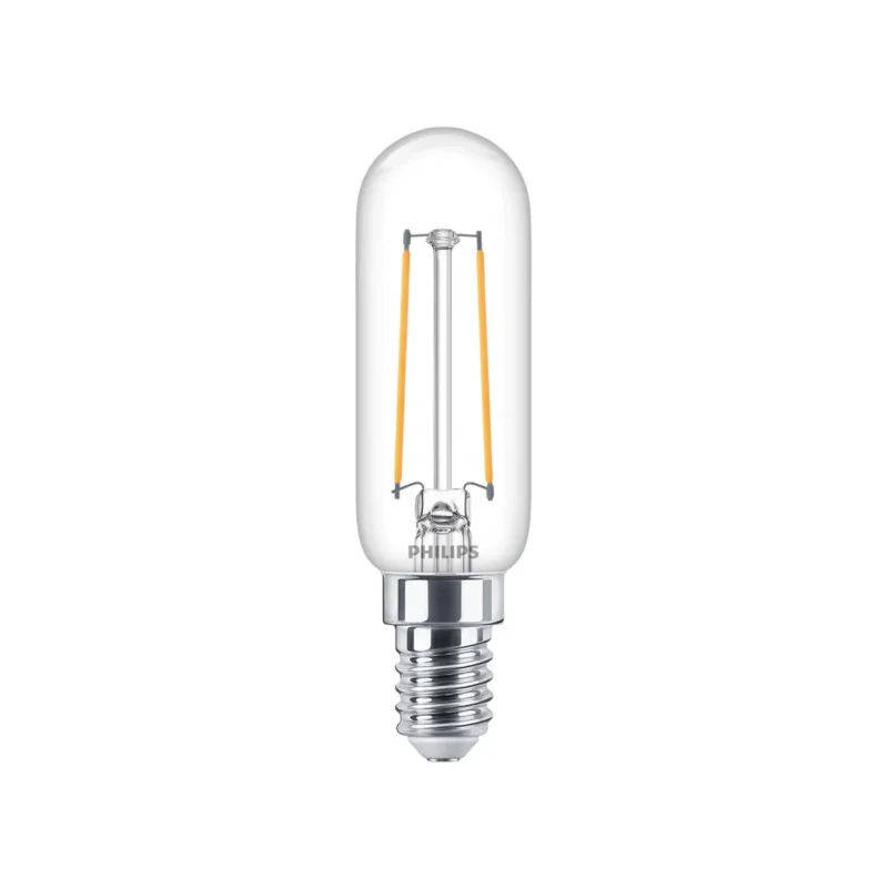 Okazja Philips LED Buislamp T25 met kleine E14 fitting - 2W vervangt 25W - Warm wit