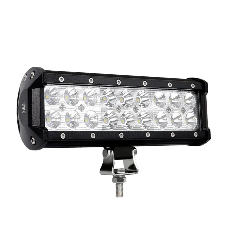 Wyjątkowa oferta LED light BAR 9inch 54W (18x3W Osram) | schijnwerper 12V & 24V combo | offroad 6000K - IP67 - SALE
