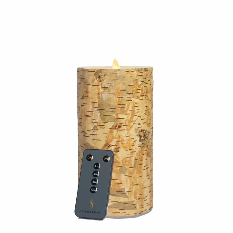 Flameless Kaars Berken Groot Tylko dziś