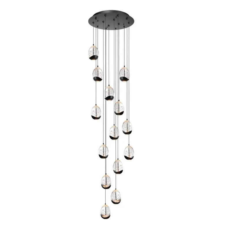 Hanglamp Highlight Clear Egg 14L VideLamp 350cm Nowość