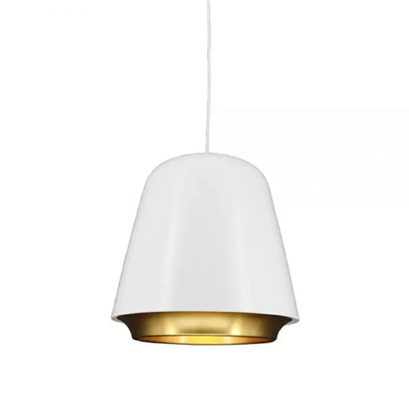 Hanglamp Santiago Wit Goud Metaal Darmowy zwrot