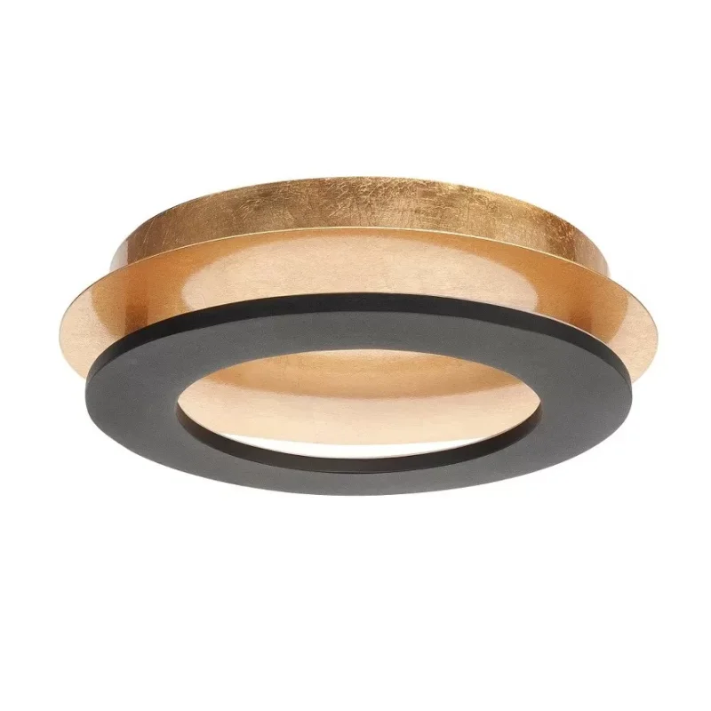 Tylko dziś Plafondlamp Highlight Sevilla Zwart Goud 33cm