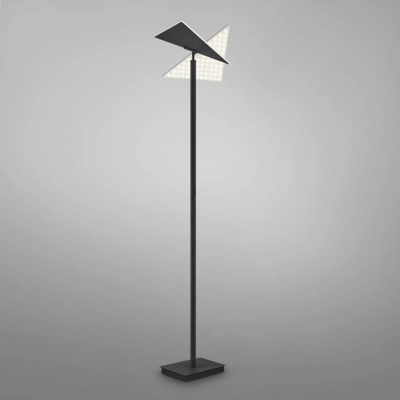 Vloerlamp Uplight Edge Zwart met CCT Wyjątkowa oferta
