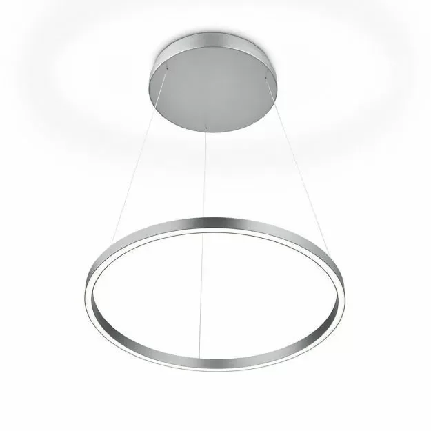 Hanglamp Knapstein Lisa 60cm Rond Staalkleur Hoogteverstelbaar Bezpieczna płatność