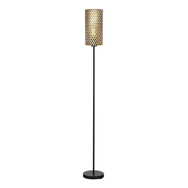 Darmowa dostawa Vloerlamp Freelight Cestino Zwart Goud