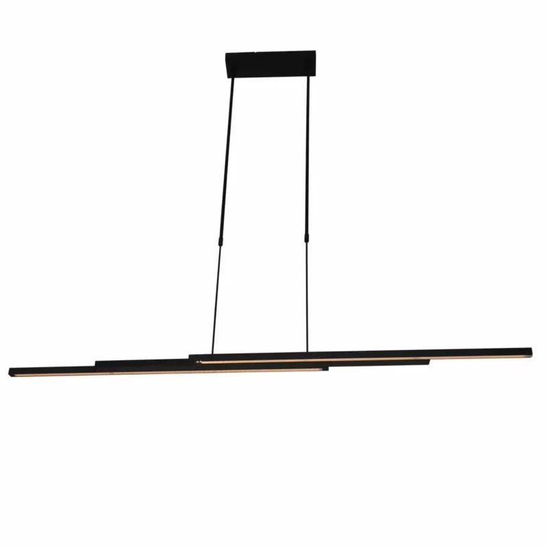 Hanglamp Steinhauer Motion Zwart Uitschuifbaar Darmowa dostawa