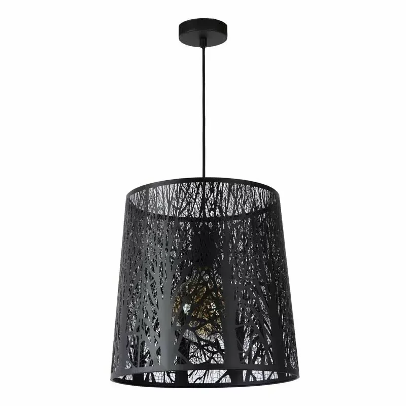 Promocja Hanglamp Lucide Garell Zwart