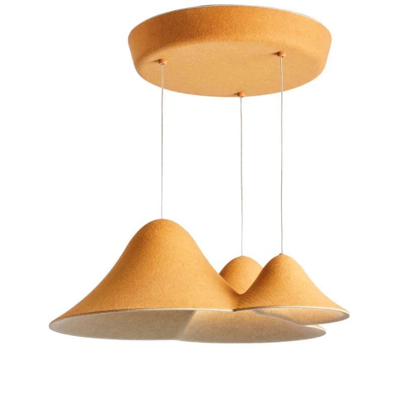 Wysoka jakość Loom Design Hanglamp Panorama Small Geel – Grijs