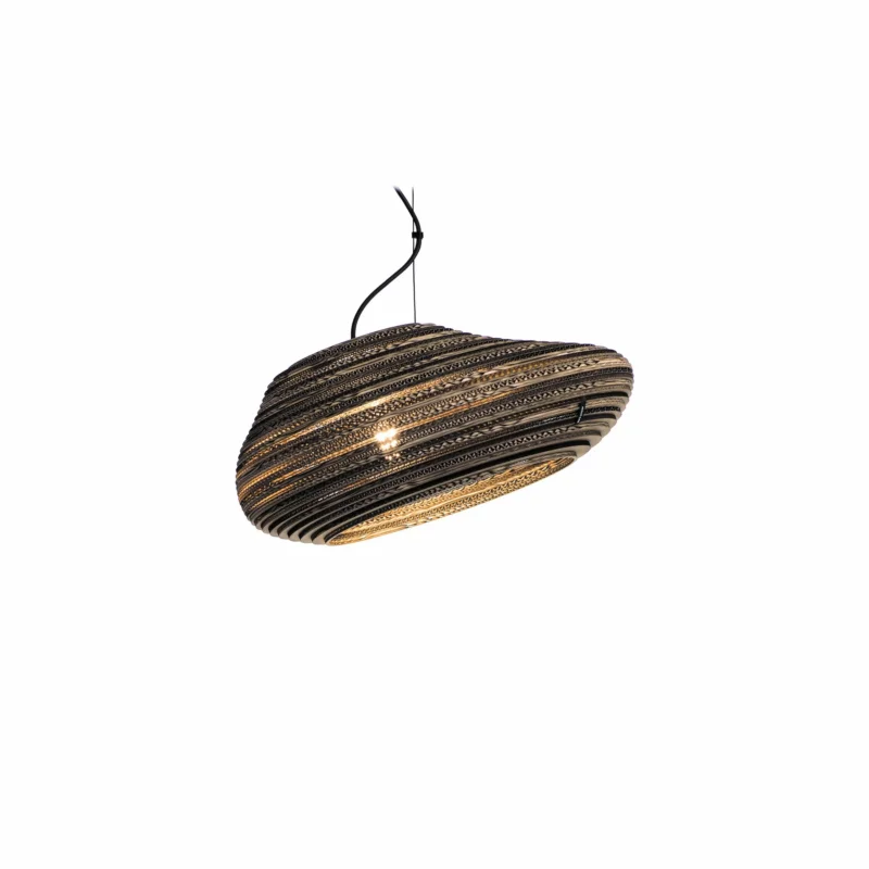 Tani Hanglamp Think Paper Oval 53cm Karton