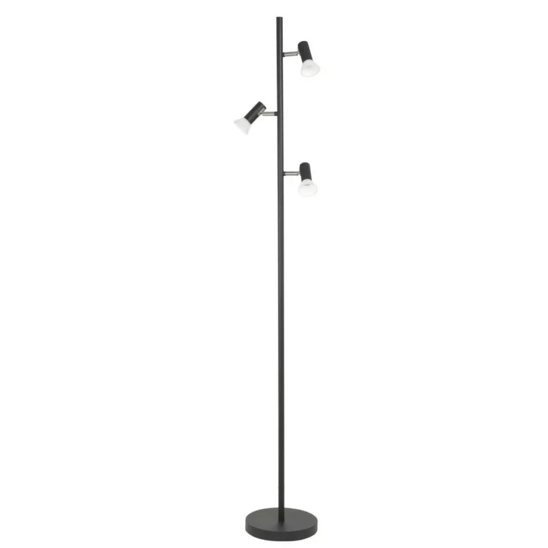 Zniżka Vloerlamp Highlight Piccolo Zwart met Dimmer