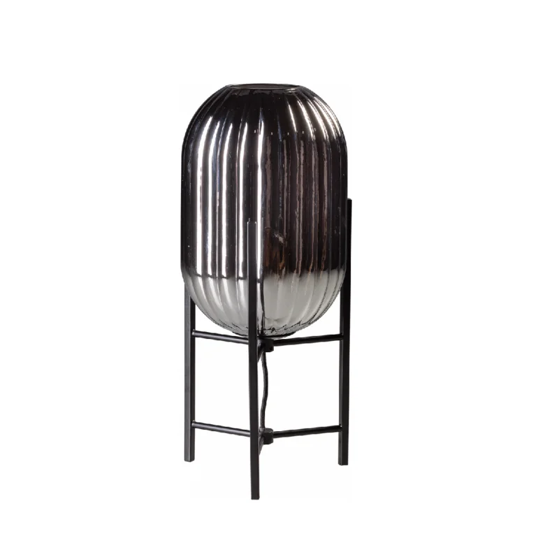 Tafellamp ETH Glamm S Rookglas Ribbel Oferta limitowana