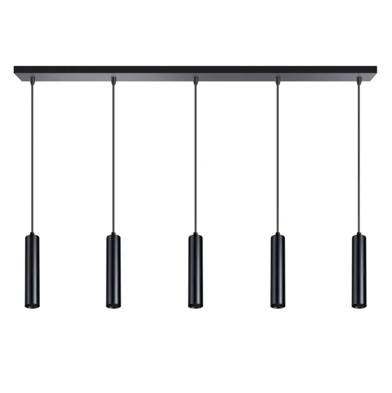 ETH Expo Hanglamp Miller 5L Balk met Zwarte en Goudkleurige ring Bezpieczne zakupy