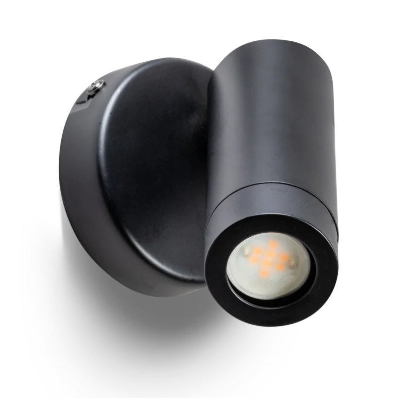 ETH Expo Wandlamp Miller 1L met Zwarte en Goudkleurige ring Darmowa dostawa