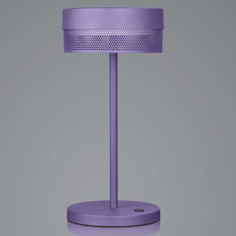Tafellamp Mesh Paars Oplaadbaar met Dimmer Super okazja
