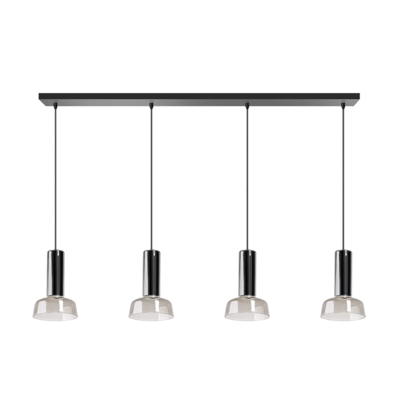ETH Expo Hanglamp Beal 4 Lichts Balk met Rook Glas Kup online