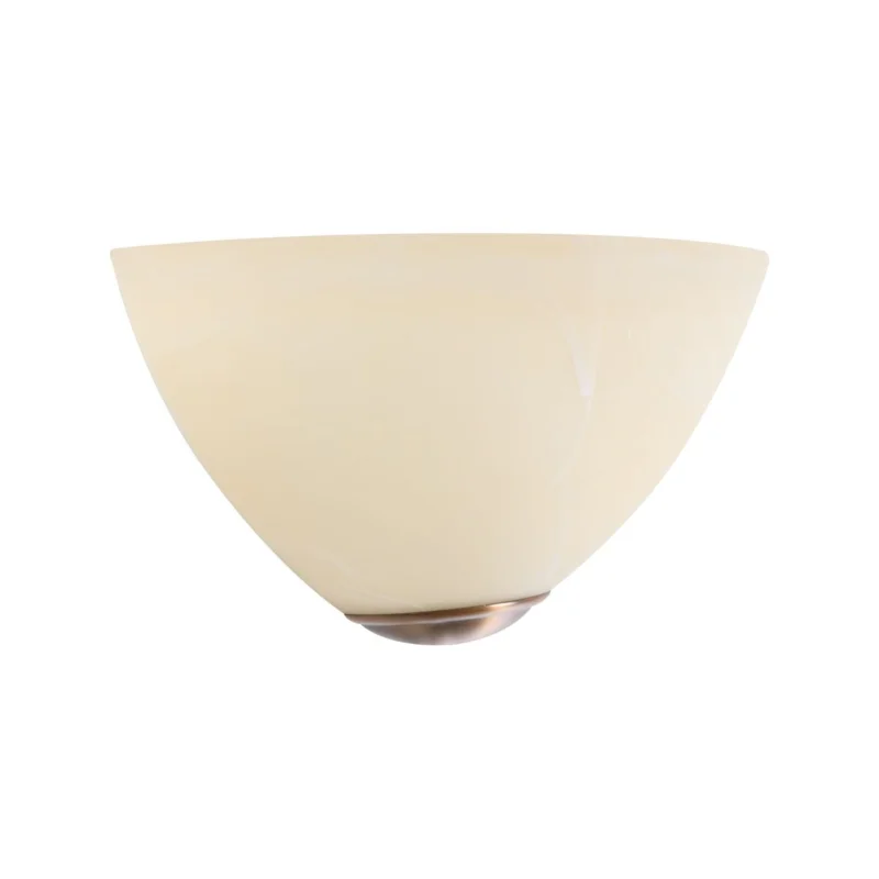 Wandlamp Steinhauer Capri Brons met Gevlamd Glas Taniej