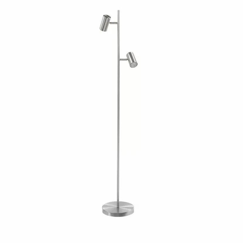 Vloerlamp Highlight Burgos Staal Dubbel Darmowy zwrot