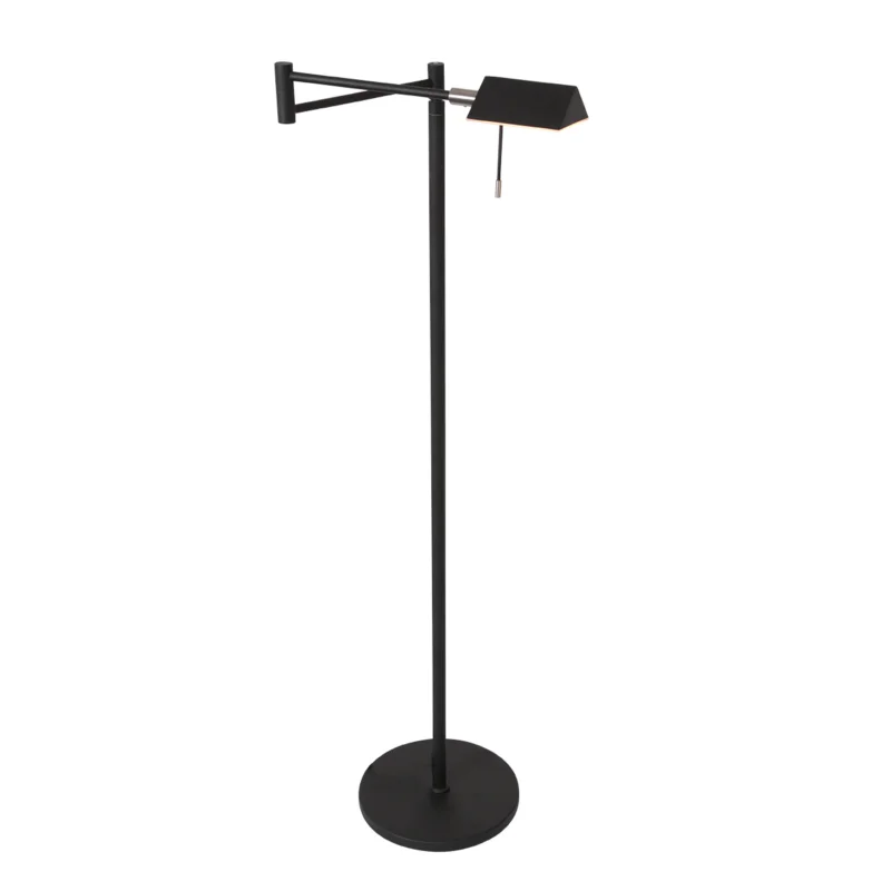 Darmowy zwrot Vloerlamp Steinhauer Retina Zwart Dim to Warm