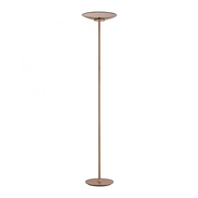 Kup online Vloerlamp Paul Neuhaus Pure Moon Brons Amberglas