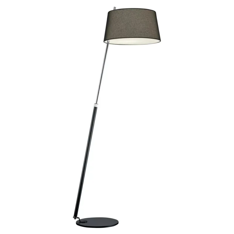Vloerlamp Bleuchten By Bankamp David Zwart/Chroom Met Kap Nie przegap