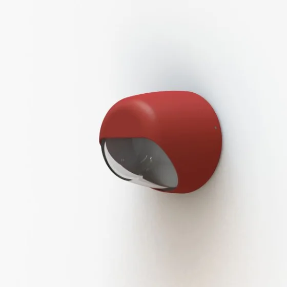 Wyprzedaż Buitenlamp Roger Pradier Ronex Rood Met G9 Fitting