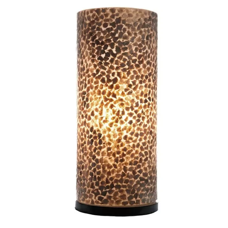 Tafellamp Wangi Gold Cilinder 40cm Super okazja