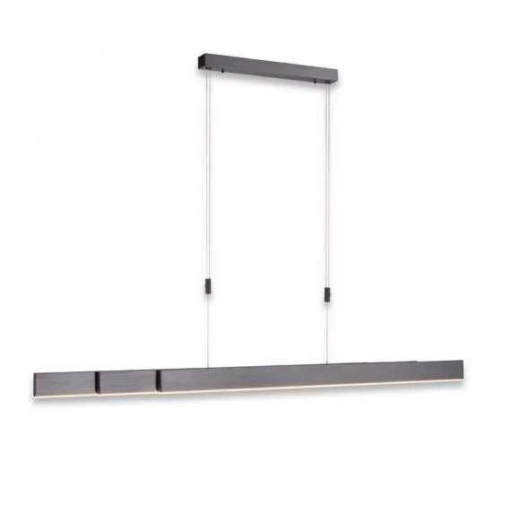 Hanglamp Paul Neuhaus E-Slide Uitschuifbaar Antraciet Oferta