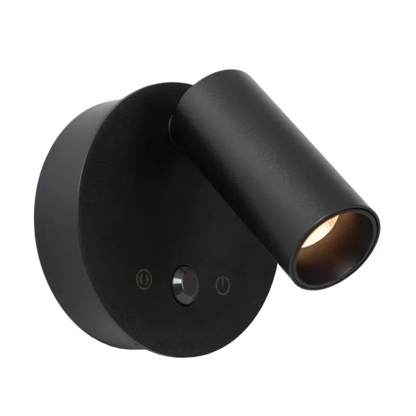 Lucide Toni Oplaadbare Spot Motion Sensor Zwart met Magneet Bevestiging Bestseller