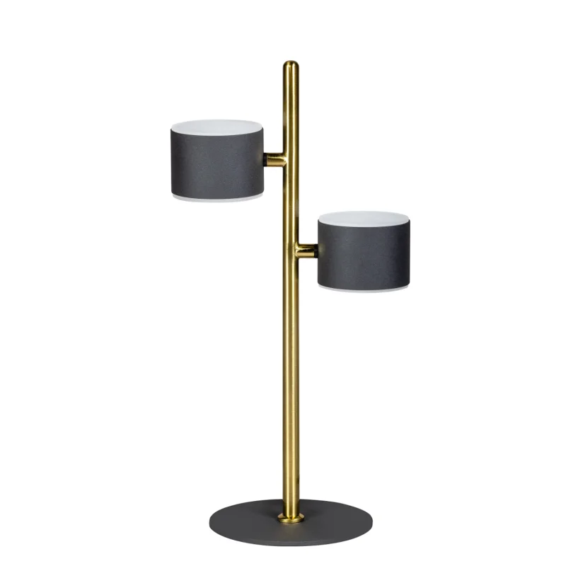Wyprzedaż ETH Expo Tafellamp Prince Zwart / Goud 2L 52cm