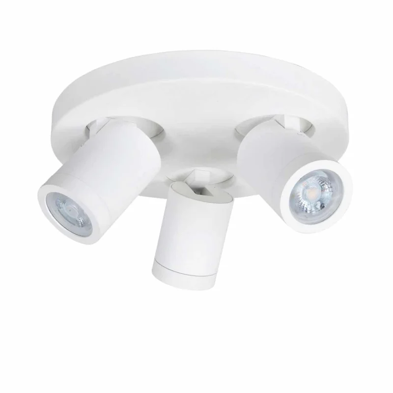 Highlight Spot Oliver IP44 3L Rond Wit Taniej
