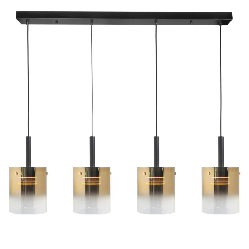 Hanglamp Highlight Salerno Goud Vierlichts Do wyczerpania zapasów