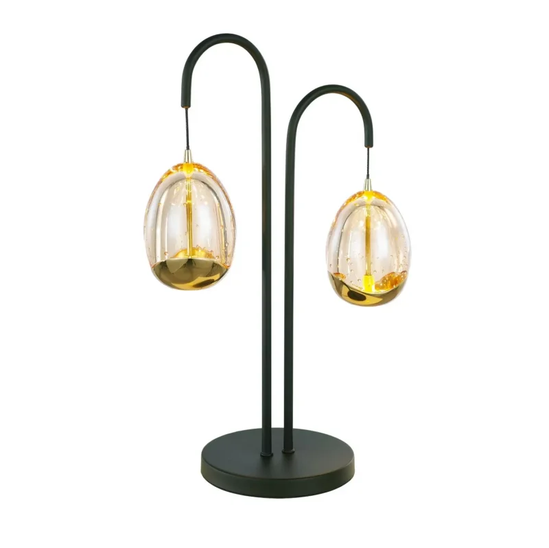 Sprawdź teraz Tafellamp Highlight Golden Egg 2L Met Dimmer