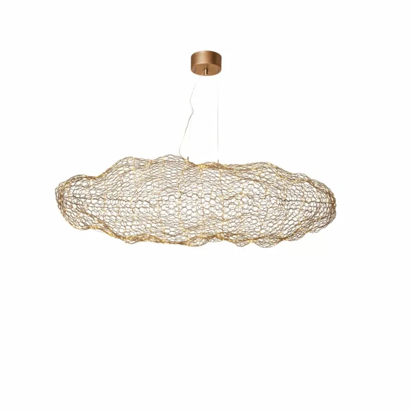 Wyprzedaż Hanglamp By Rydens Hayden Gold 76cm