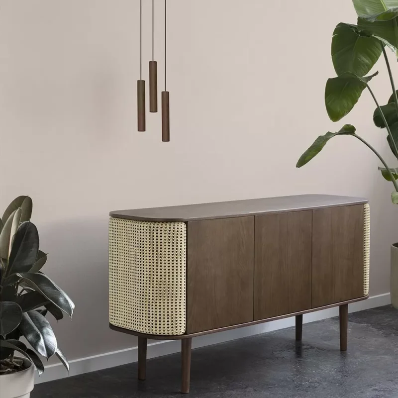 Promocja Hanglamp Umage Chimes Cluster 3 Dark Oak