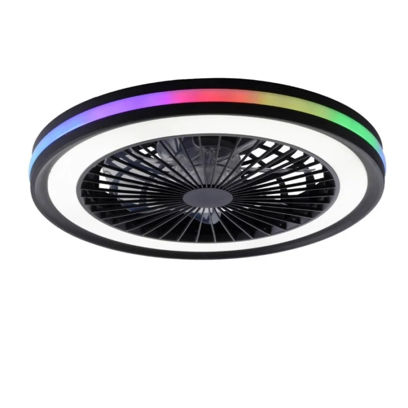 Plafondventilator Zwart met RGB Szybka dostawa