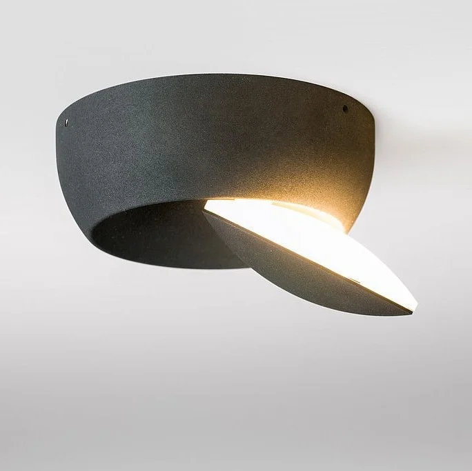 Najlepsza cena Plafondlamp / Wandlamp Moon Zwart