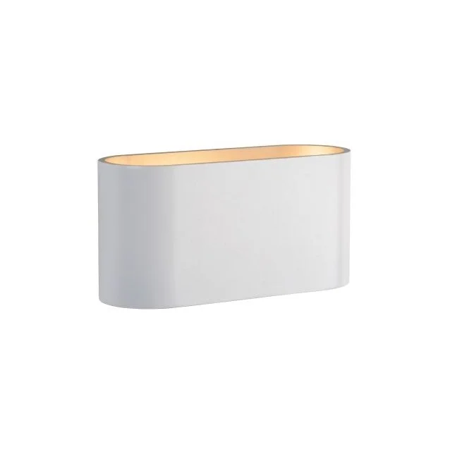 Nie przegap Wandlamp Lucide Xera Wit