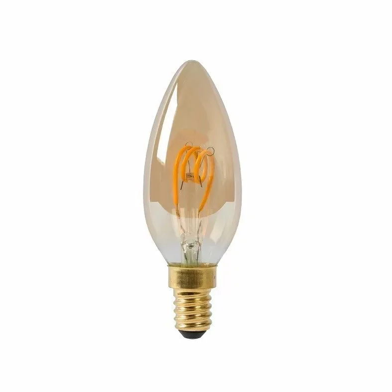 Dimbare Led Lamp Kaars E14 Amberkleur Bezpieczne zakupy